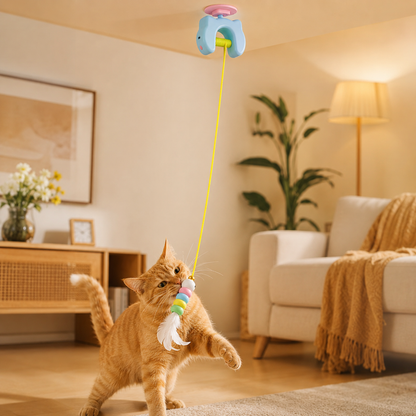 YomiPet | Yo-Yo Cazador para Gatos de Interior