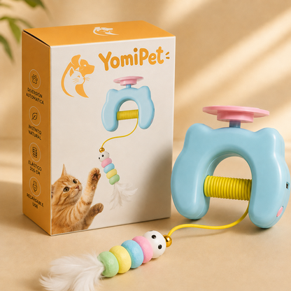YomiPet | Yo-Yo Cazador para Gatos de Interior